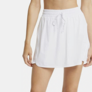 Beyond Yoga – In Stride Lined Skirt (True White)